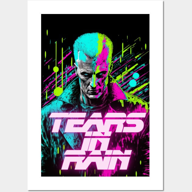 Roy Batty - Blade Runner Wall Art by PrimetimeBitch